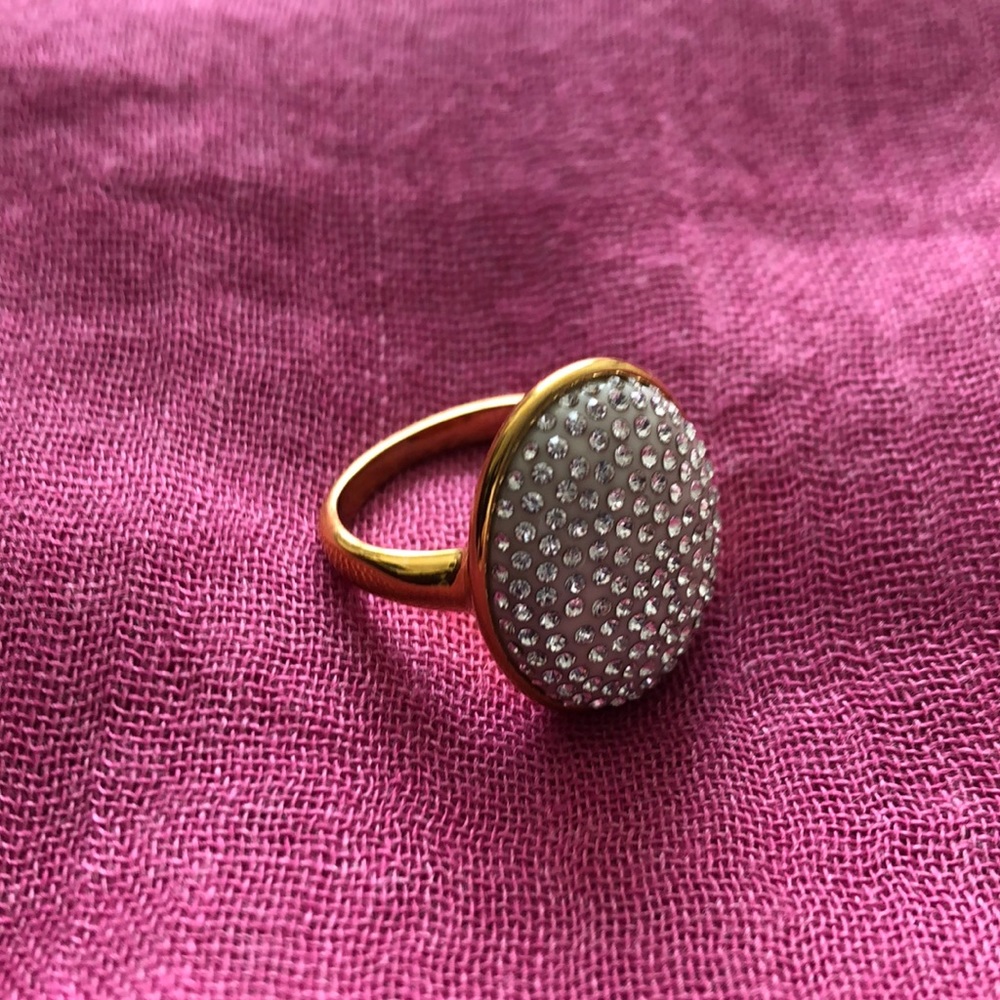 I Crew sparkly cocktail ring